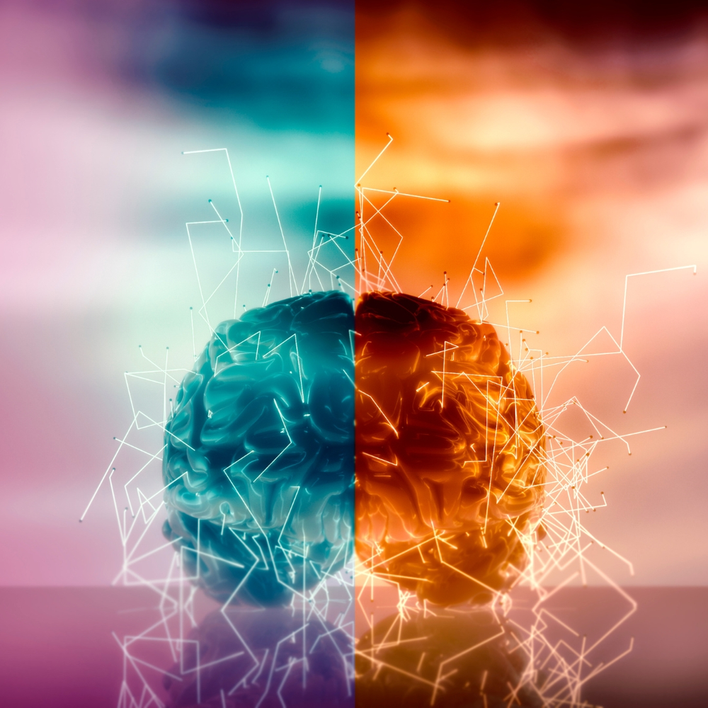 representaçãodamentebicameralcerebroemdoishemisferioscadaqualcomsuafunção representação da mente bicameral cerebro em dois hemisferios cada qual com sua função